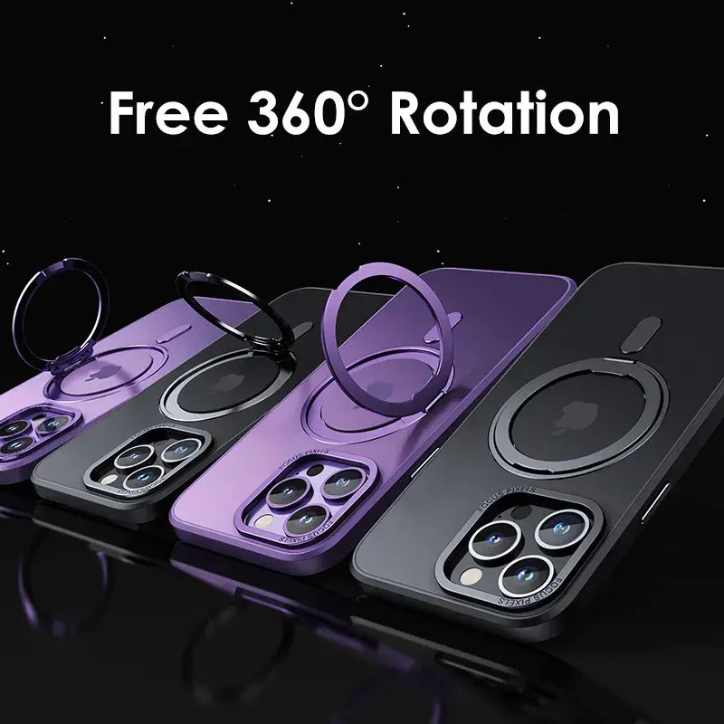 Magnetic 360° Rotation Stand Phone Case