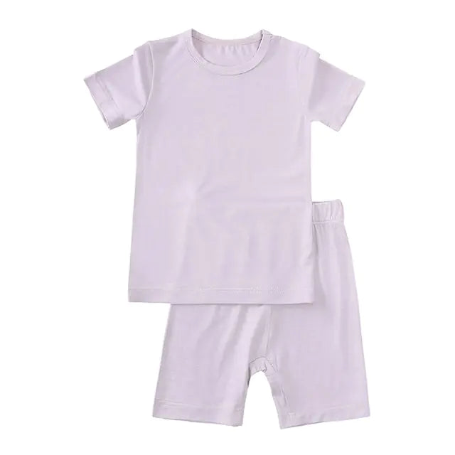 Bamboo Fiber Toddler Kids Pyjamas Set