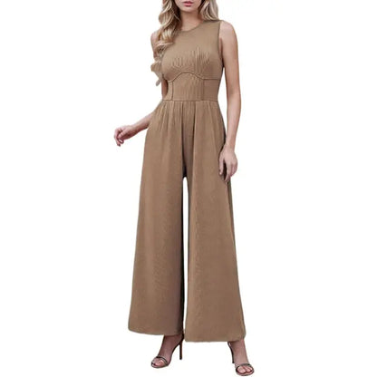 Women's Summer Ribbed Jumpsuits