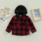 Vintage Autumn Children Kids Boys Shirts Coats