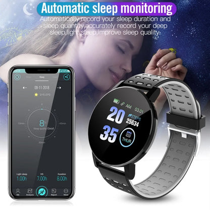 Bluetooth Smart Watch with Blood Pressure Monitoring