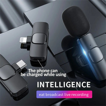 Wireless Mini Microphone For Smartphones